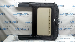 Sunroof assembly for Audi A6 C7 12-18, beige curtain, scratches on the glass, curtain for dry cleaning
