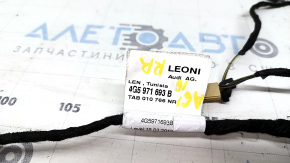 Audi A6 C7 12-18 rear right door wiring on the card