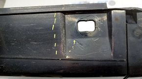 Left threshold for Audi A6 C7 16-18 rest s-line, black, worn, pressed
