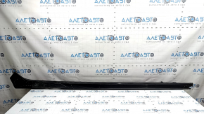 Right threshold for Audi A6 C7 16-18, S-line, black, pressed, scratches, missing fragments
