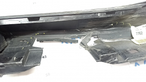 Right threshold for Audi A6 C7 16-18, S-line, black, pressed, scratches, missing fragments