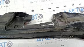 Right threshold for Audi A6 C7 16-18, S-line, black, pressed, scratches, missing fragments