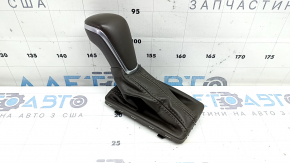 Audi A6 C7 16-18 Restored Brown Gear Shift Knob with Scratches