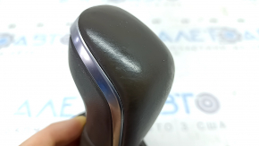 Audi A6 C7 16-18 Restored Brown Gear Shift Knob with Scratches