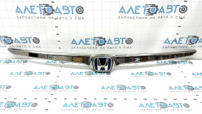 Honda CRV 20-22 chrome trunk lid molding with emblem, hybrid, scratches