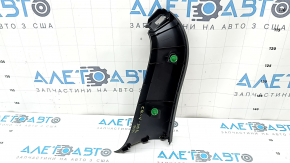 Right tailgate trim for Honda CRV 17-22, black, broken mount