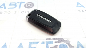 Smart key for Ford Bronco Sport 2021-26, 4 buttons, 433 MHz, bumps, scratches