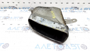 Right muffler tip for Audi A6 C7 16-18 chrome, dented