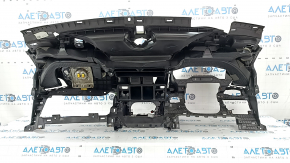 Ford Edge 19-24 black dashboard with start-stop airbag