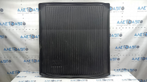 Black rubber trunk mat for Audi A6 C7 12-18, dented
