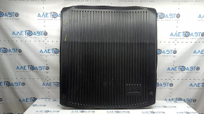 Black rubber trunk mat for Audi A6 C7 12-18, dented