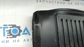 Black rubber trunk mat for Audi A6 C7 12-18, dented