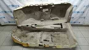 Audi A6 C7 12-18 beige floor covering, dry-cleanable, scale, torn foam