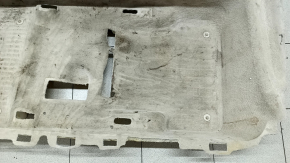 Audi A6 C7 12-18 beige floor covering, dry-cleanable, scale, torn foam