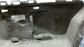 Audi A6 C7 12-18 beige floor covering, dry-cleanable, scale, torn foam