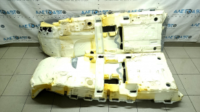 Audi A6 C7 12-18 beige floor covering, dry-cleanable, scale, torn foam