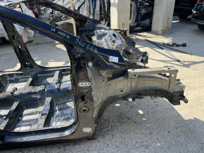 Front right quarter panel for a 19-24 Ford Edge, black