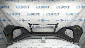 Front bare bumper Hyundai Tucson 22-24 for 6 parking sensors, USA, black, cracked mount