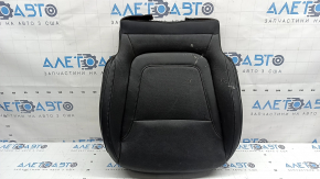 Hyundai Tucson 22-26 passenger seat cushion upholstery, black leather, perforated, heated, ventilated, frameless, stained