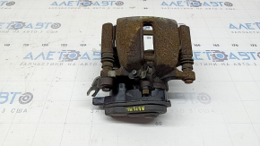 Rear left brake caliper assembly for Audi A6 C7 12-18 AWD TRW 330mm electric, rusty