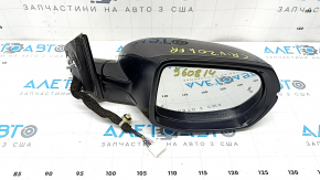 Right side mirror assembly for Honda CRV 17-22, 9 pins, turn signal, BSM, heated, graphite, scratches