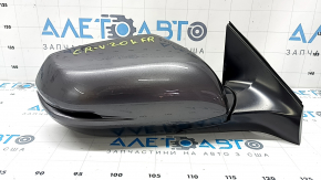 Right side mirror assembly for Honda CRV 17-22, 9 pins, turn signal, BSM, heated, graphite, scratches