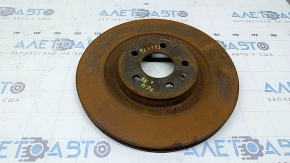 Rear right brake disc for Audi A6 C7 12-18 330/22mm, rusty