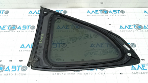 Rear right window, blind glass, Honda CRV 17-22, tinted, scratches on molding, bump