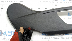 Hyundai Tucson 22-26 passenger seat control trim, black, electric, no controls, worn, dry-cleanable
