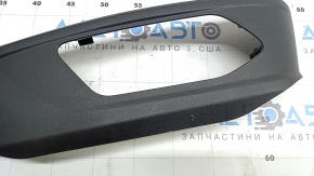 Hyundai Tucson 22-26 passenger seat control trim, black, electric, no controls, worn, dry-cleanable