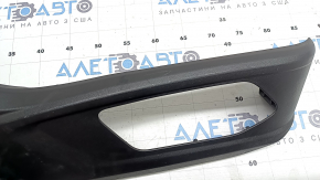 Hyundai Tucson 22-26 passenger seat control trim, black, electric, no controls, worn, dry-cleanable