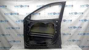 Hyundai Tucson 2020-2026 bare front right door with upper molding, chrome, black S3B