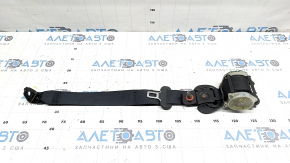 Rear left seat belt for Hyundai Tucson 22-26, black, sooty