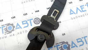 Passenger seat belt with squib for Hyundai Tucson 22-26, black, sooty, rusty squib