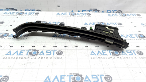 Right front panel trim with air vent deflector for Hyundai Tucson 22-26, black, sooty