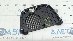 Black center panel trim for Hyundai Tucson 22-26 speakers
