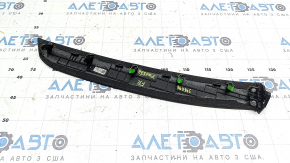 Right upper front panel trim for Hyundai Tucson 22-26, black fabric, dry-cleanable