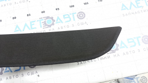 Right upper front panel trim for Hyundai Tucson 22-26, black fabric, dry-cleanable