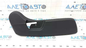 Honda CRV 17-22 passenger seat control trim, black, manual, scratched