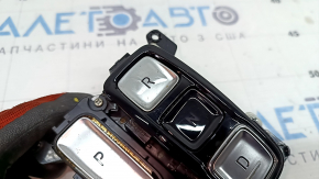 Hyundai Tucson 2020-2026 1.6T HEV automatic transmission shifter, 2.5 buttons, chrome bulge
