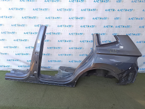 Quarter wing rear left VW Tiguan 18-24 long graphite, sawed off, with central pillar, dents, bumps