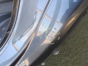 Quarter wing rear left VW Tiguan 18-24 long graphite, sawed off, with central pillar, dents, bumps