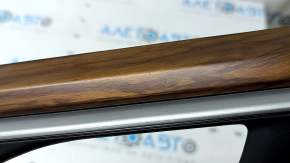 Rear left door trim molding for Honda CRV 17-22 wood grain with gray, without trim, worn