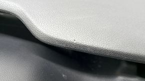 Black front left door panel for Honda CRV 17-22, black fabric armrest, black fabric insert, light wood molding, memory foam, cleanable, scratches, scuffs