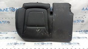 Rear seat cushion, 2nd row, right, Hyundai Tucson 22-26, black leather, perforated, heated, melted plastic spots, dry cleanable