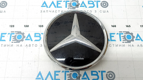 Mercedes GLC 300 20-22 radiator grill emblem with radar sensor, heated, AMG pack, air under glass