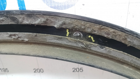 Front right fender arch trim Mercedes GLC 300/43/63 16-22 structure, AMG pack, scratches, broken guides