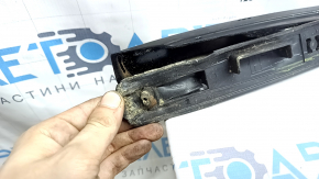 Left longitudinal roof rail for Hyundai Tucson 22-26 for panoramic windows, gloss black, seal melted