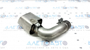Left inner exhaust pipe tip for Porsche Cayenne 19-23, chrome