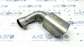 Right inner exhaust pipe tip for Porsche Cayenne 19-23 chrome
